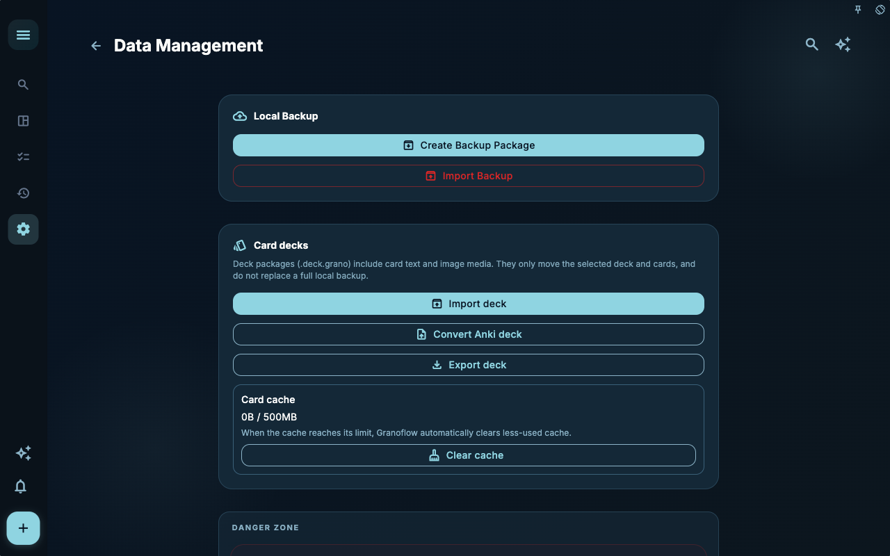 Data management